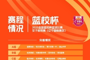 开云体育-篮校杯女子组预赛赛程出炉 4月9日江西南昌&amp;辽宁盘锦赛区同时开打